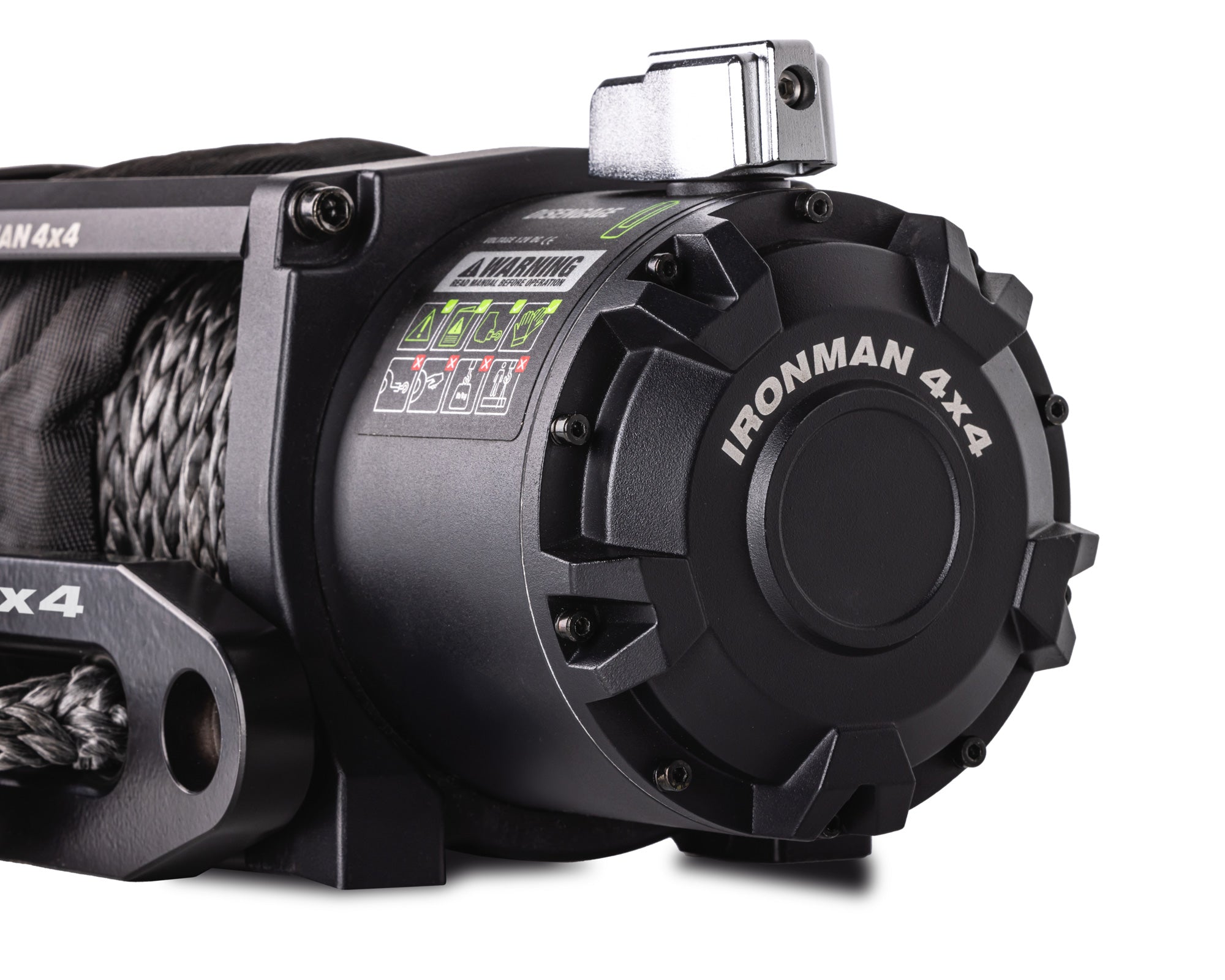 Frontier 9,500lb Synthetic Winch view 4